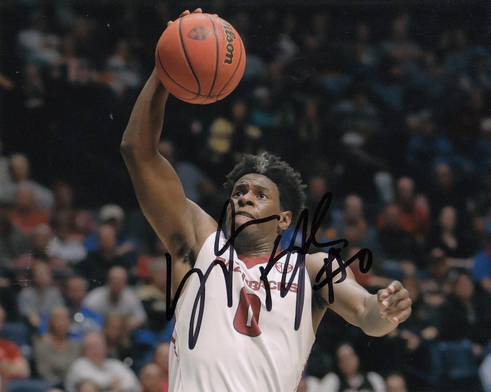 JAYLEN BARFORD signed (ARKANSAS RAZORBACKS) Basketball NBA 8X10 Photo Poster painting W/COA #5