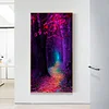 Diamond Painting-DIY Full Round Drill Forest Path（40*70cm）
