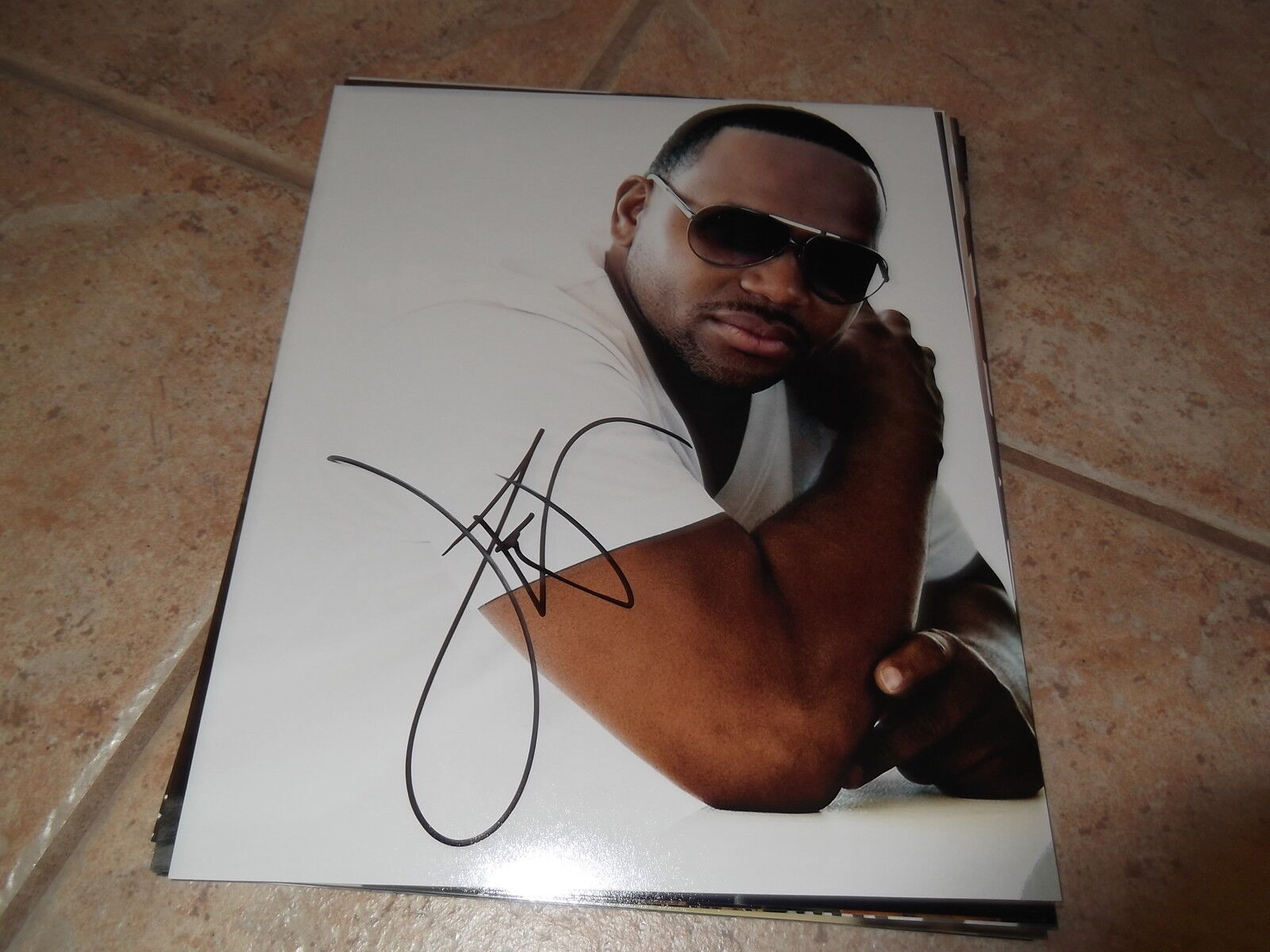 Myron Avant R&B Singer Signed Autographed 8x10 Live Music Promo Photo Poster painting