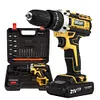 24 in 1 Cordless Drill Set 21V Brushless Electric Drill with Drill Bits