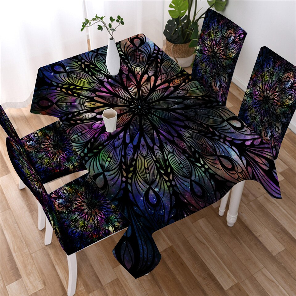

Mandala - Tablecloth Without Chair Cover, 140*140cm, 501 Original