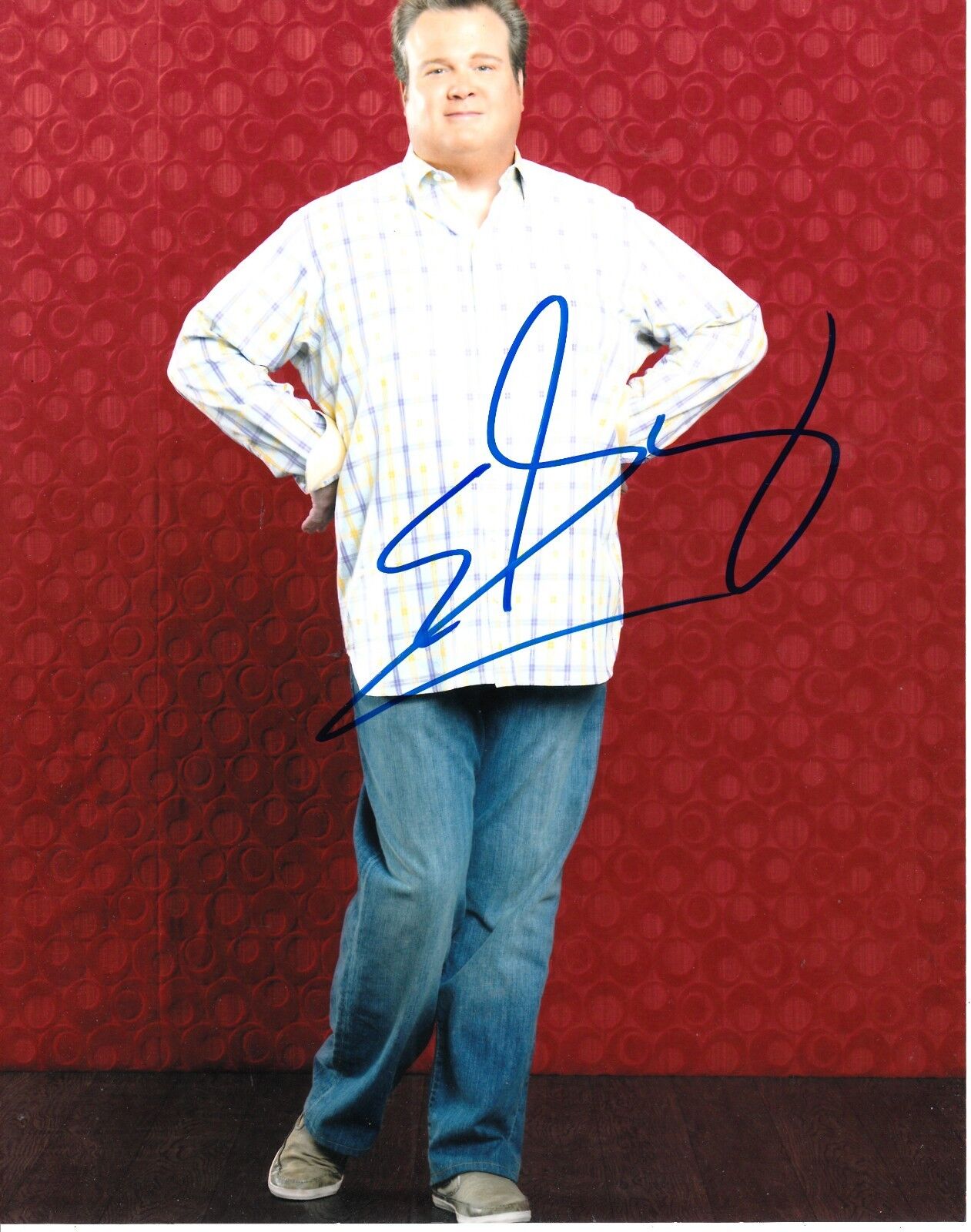 ERIC STONESTREET SIGNED COOL MODERN FAMILY Photo Poster painting UACC REG 242 (1)