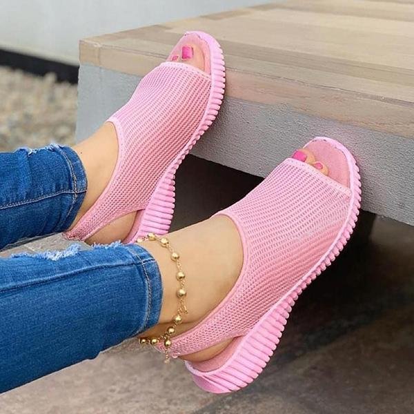 Susiecloths Open Toe Mesh Comfort Sandals