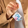5pcs DIY Dolphin Diamond Painting Double-Sided Keychains
