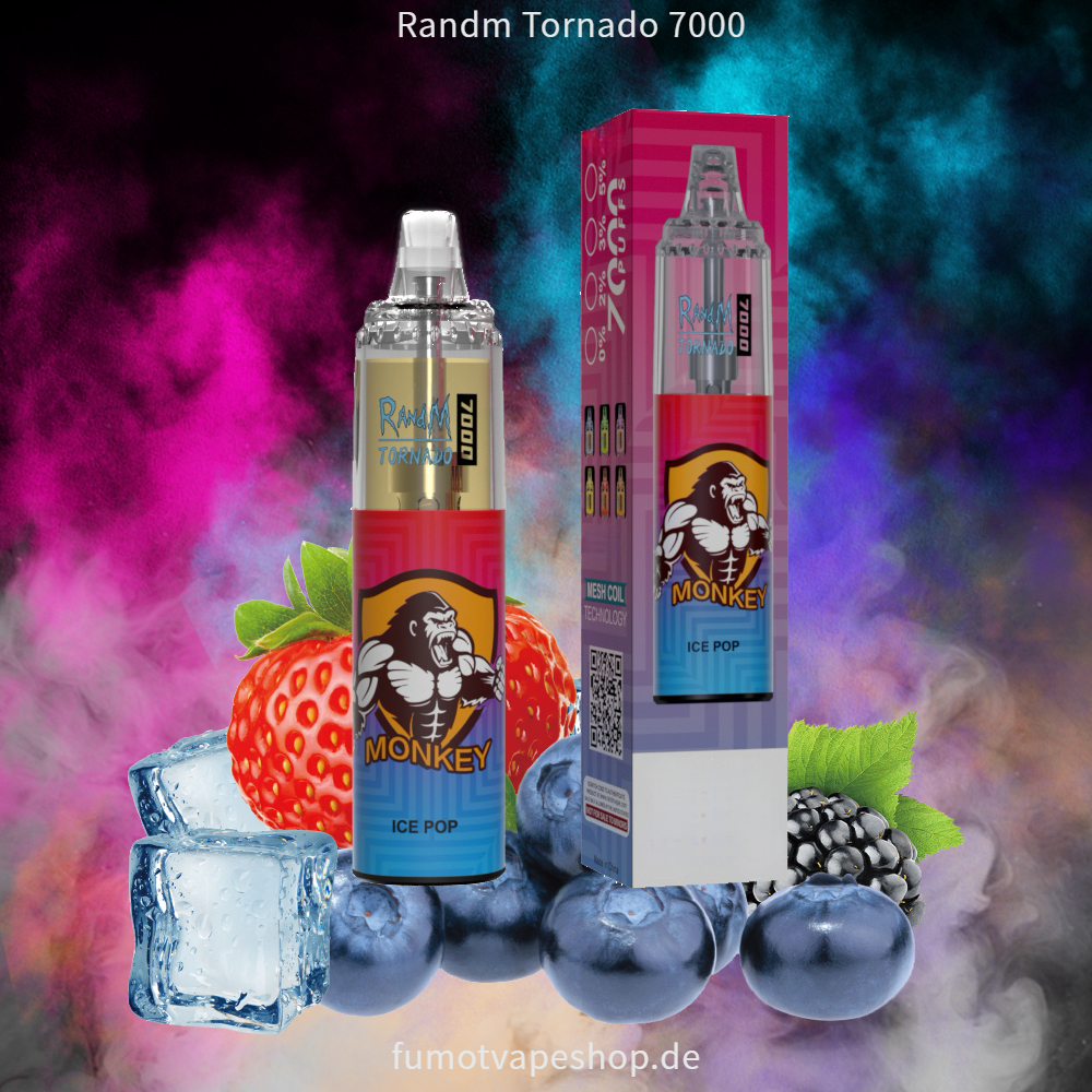 Randm Tornado 7000 Eis am Stiel  fumotvapeshop