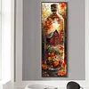 (30*90cm)House Scenery Glass Bottle - Full Round Drill Diamond Painting