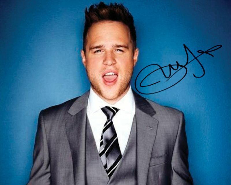 Olly Murs Autograph Signed Photo Poster painting Print