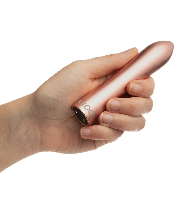 pornhint Pornhint Doxy Ultra Powerful Whisper Quiet Bullet Vibrator - Rose Gold