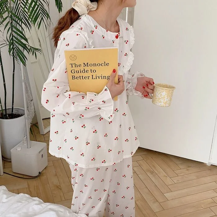 Fruit Pattern Pajama Dress / Top / Pants / Set YP2138