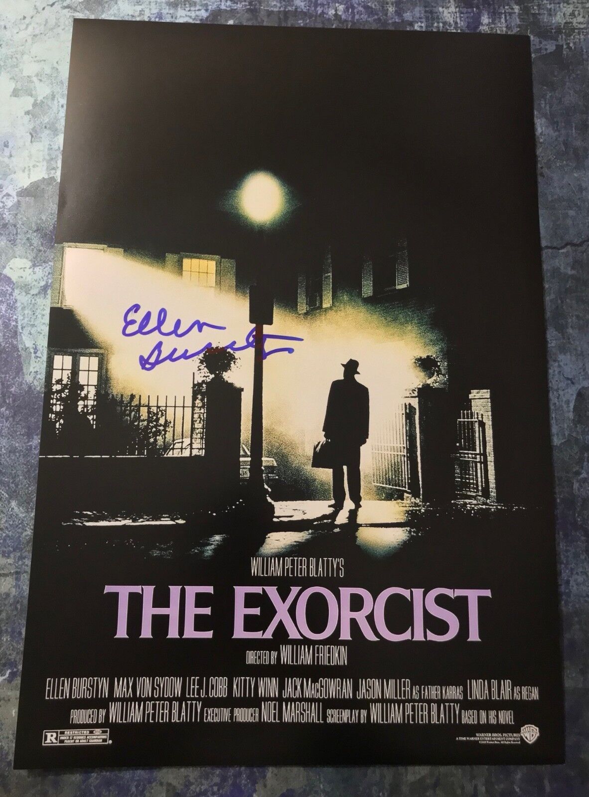 GFA The Exorcist Movie Star * ELLEN BURSTYN * Signed 12x18 Photo Poster painting Poster B1 COA