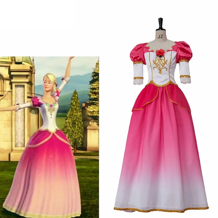 Genevieve Princess Dancing Party Dress Cosplay Costume