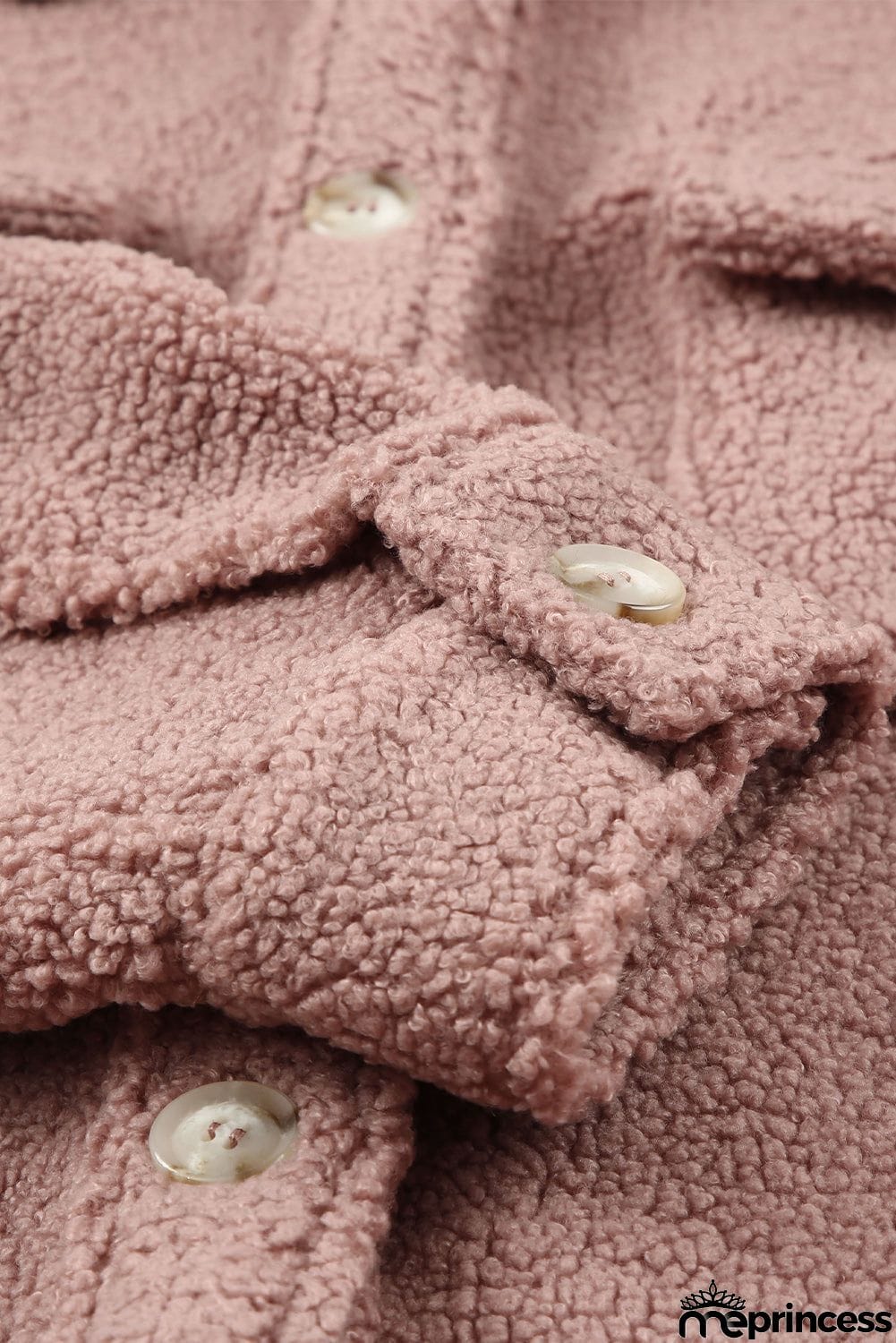 Flap Pockets Button Front Jacket