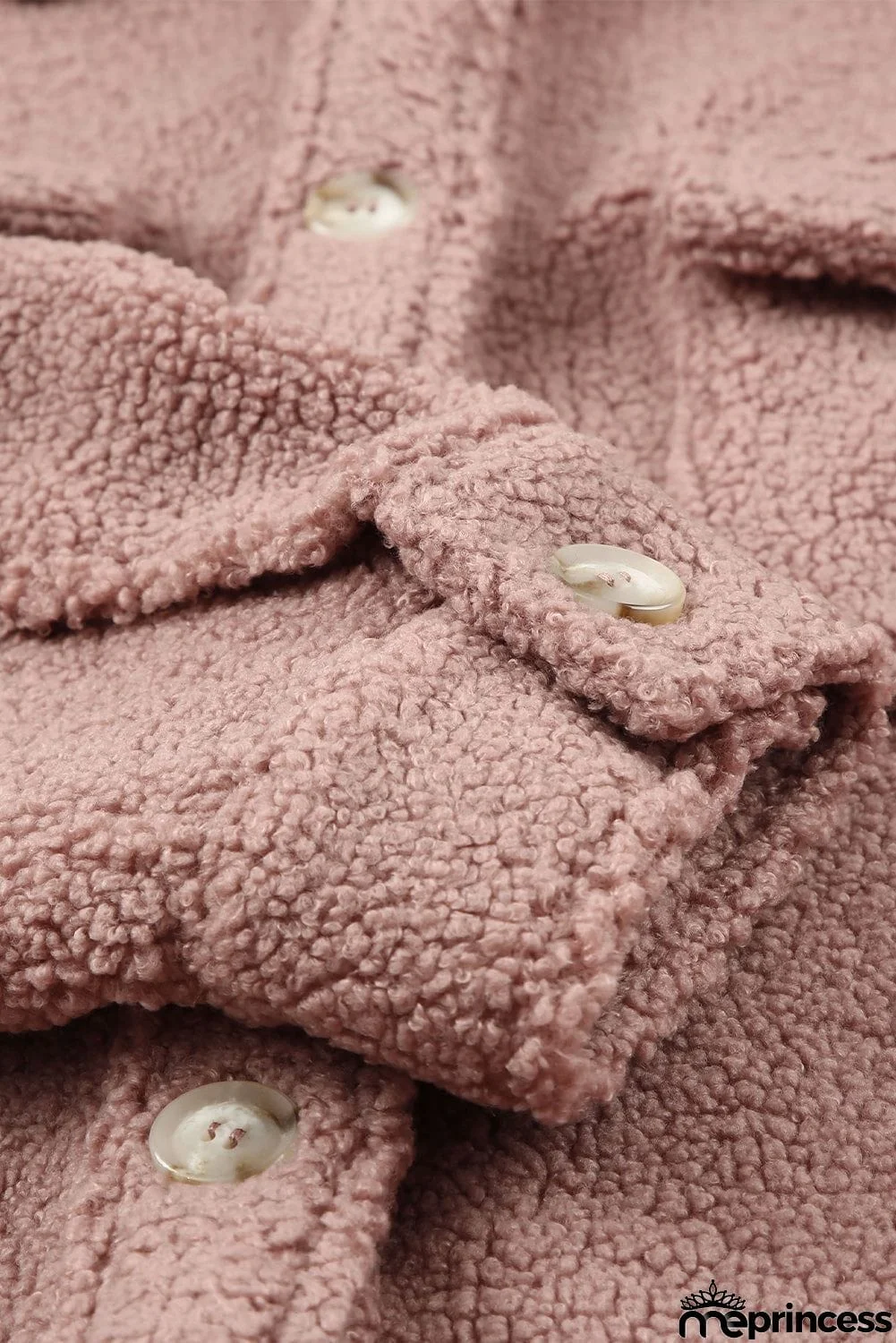 Flap Pockets Button Front Jacket