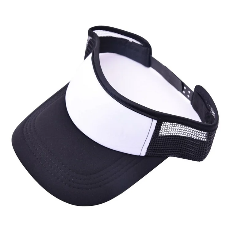 Stitching Color Adjustable Summer Sun Protection Empty Top Hat Unisex Outdoor Women Ride Trucker Cap Men Baseball Cap