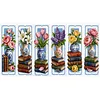 Landschaft 14CT 2 Strand Stamped Cross Stitch Bookmark Kit 30*50cm