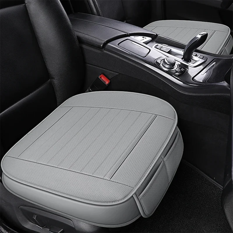All-inclusive Cover Perforated Leather Car Seat Cushion Anti-slip And Shock-absorbing All-season Universal