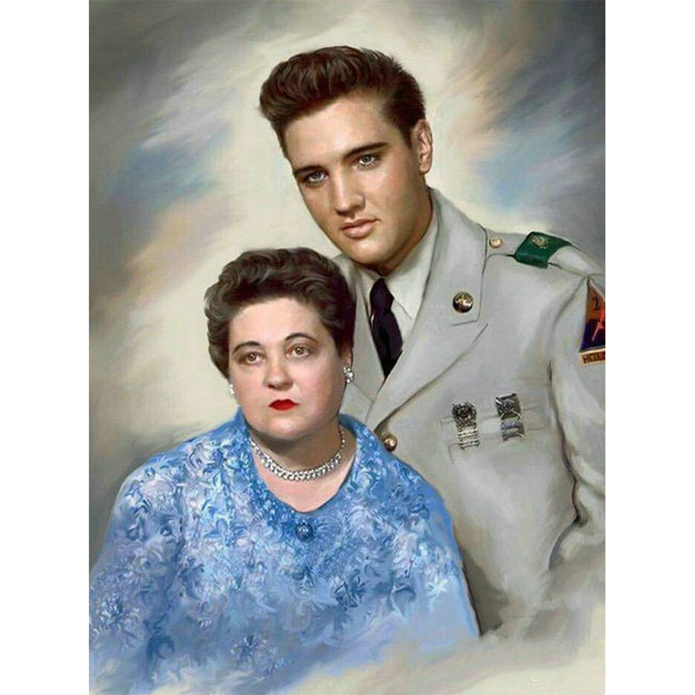 

Elvis Presley - Round Drill Diamond Painting - 30*40CM, 501 Original
