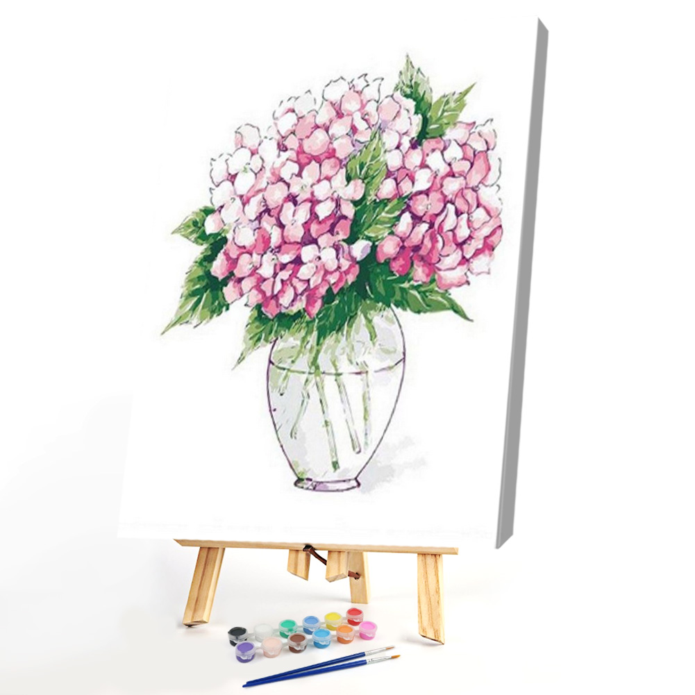 

40*50CM - Paint By Numbers - Flower in Vase, 501 Original