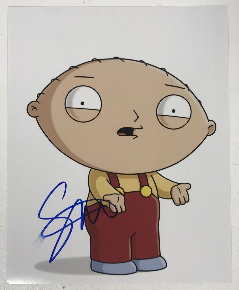 Seth MacFarlane Signed Autographed The Family Guy