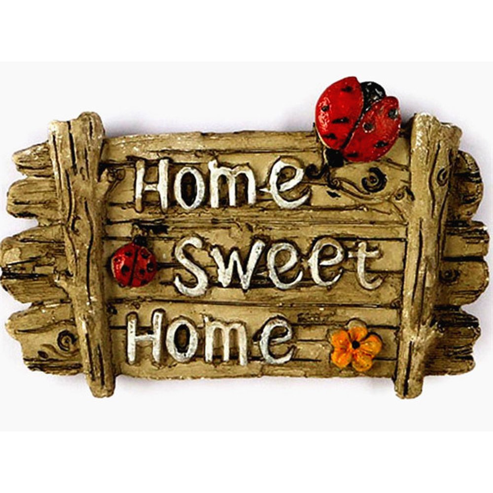 

40*30CM - Square Drill Diamond Painting - Insect Home Letter, 501 Original