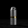 Fegve Titanium Alloy Inlaid Copper Mini Kerosene Lighter Personalized Keychain Ultra-Small Pendant Decorated With Grinding Wheel Lighter
