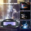Auto Darkening Welder Glasses Eye Protection Adjustable Head Strap Welding Tools