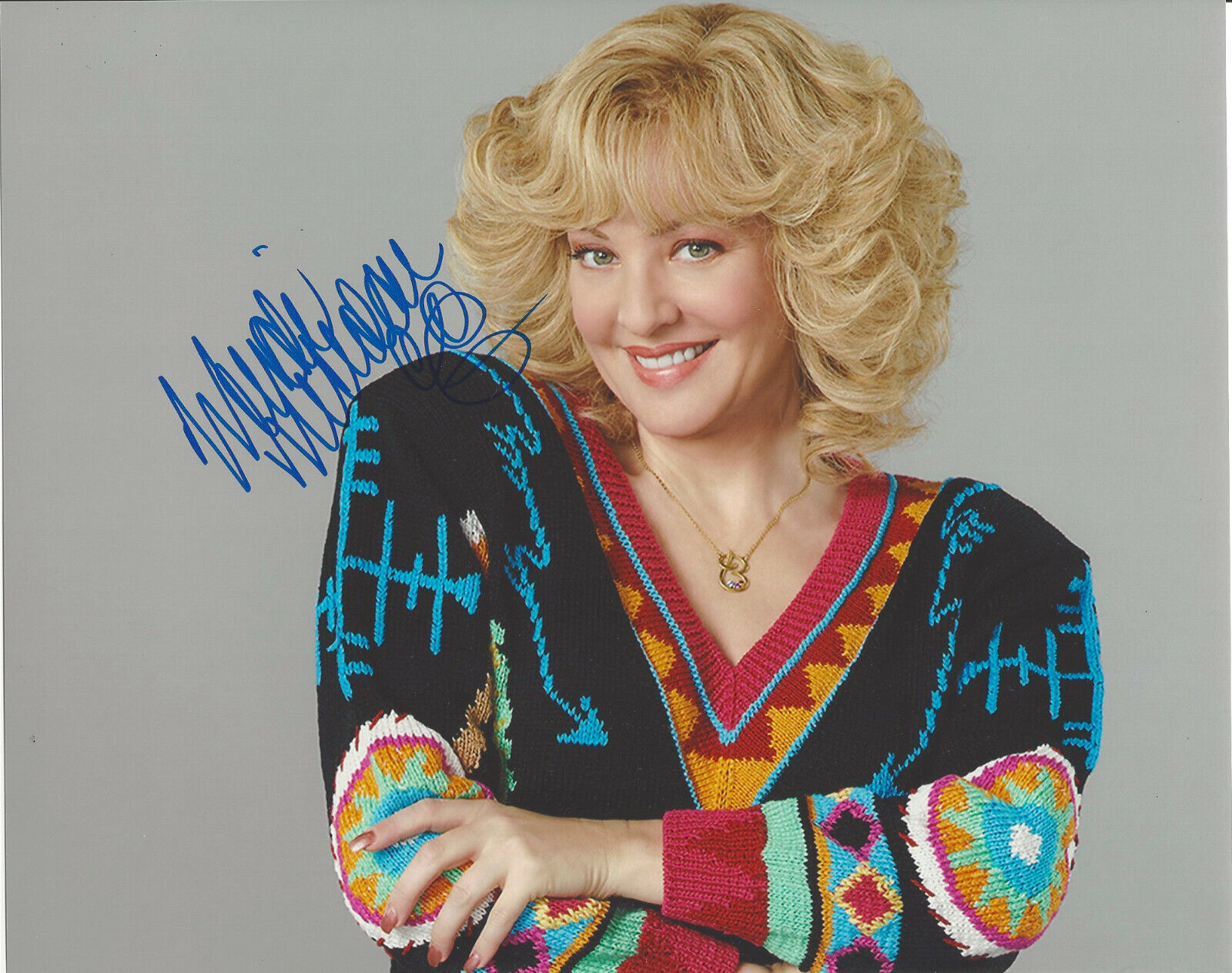 WENDI MCLENDON-COVEY SIGNED AUTHENTIC 'THE GOLDBERGS' 8x10 Photo Poster painting 3 w/COA ACTRESS