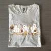 Retro Pooh Ghost Halloween Tee
