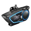 Motorcycle Helmet BT Headset Motorcycle Headphones Compatible with All Helmets