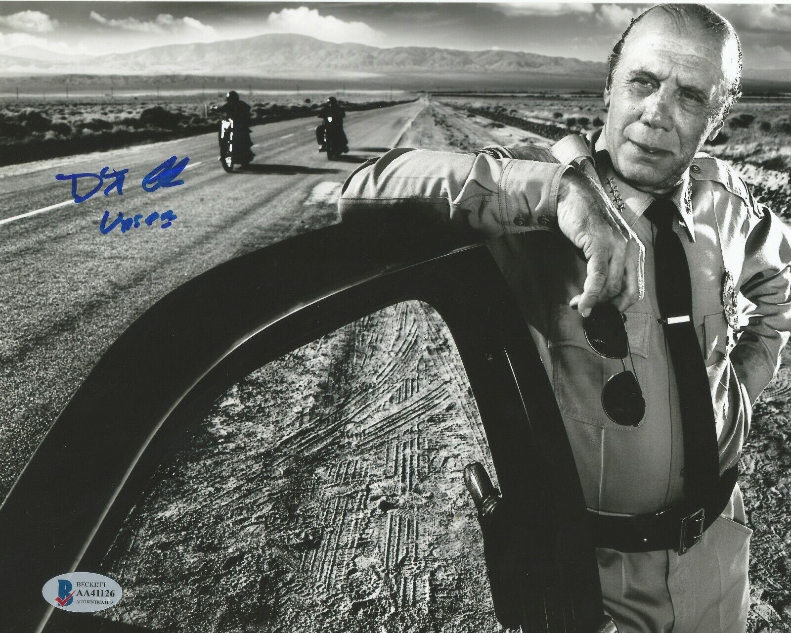 Dayton Callie Signed Sons Of Anarchy Beckett Authentic 8x10 Photo Poster painting Wayne Unser