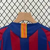 2005/2006 Retro Barcelona Home Football Shirt Kids Size 1:1 Thai Quality