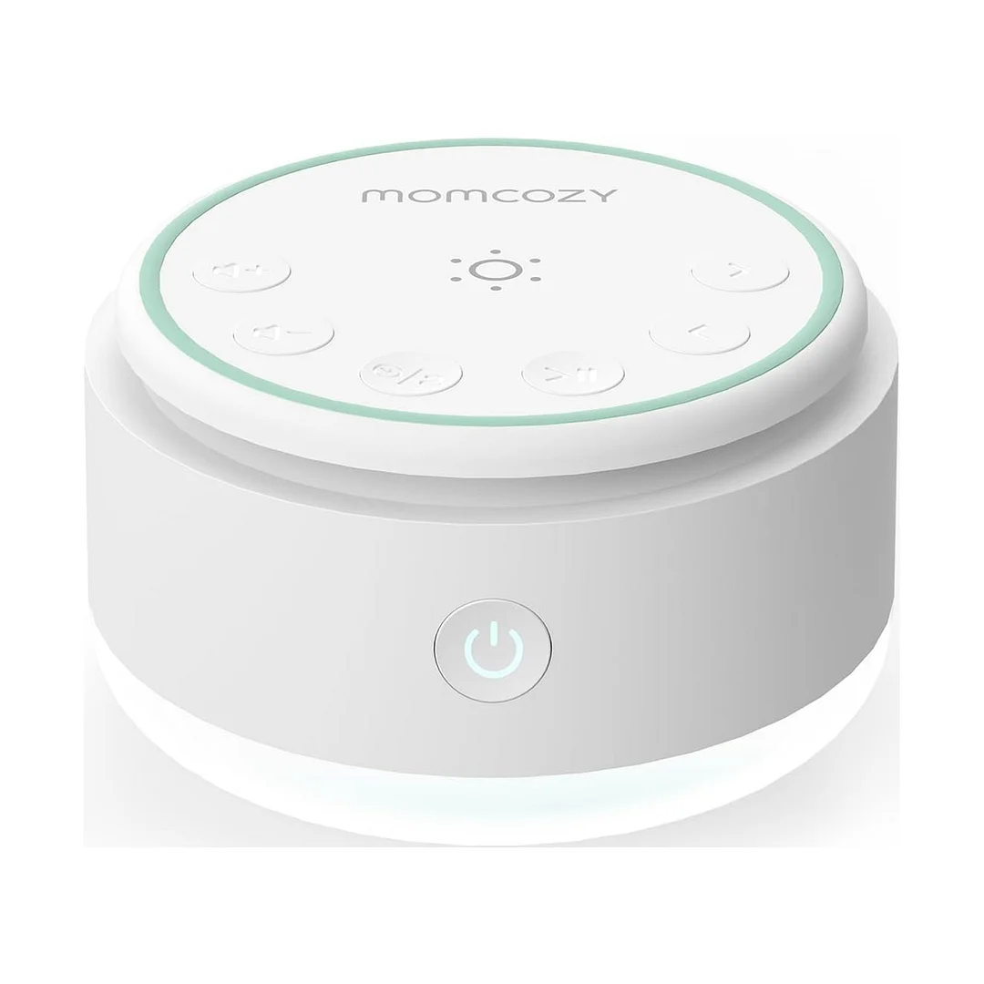 Momcozy Sound Machine for Baby 20 Smooth Sound with Touch Light, White Noise Sound Machine