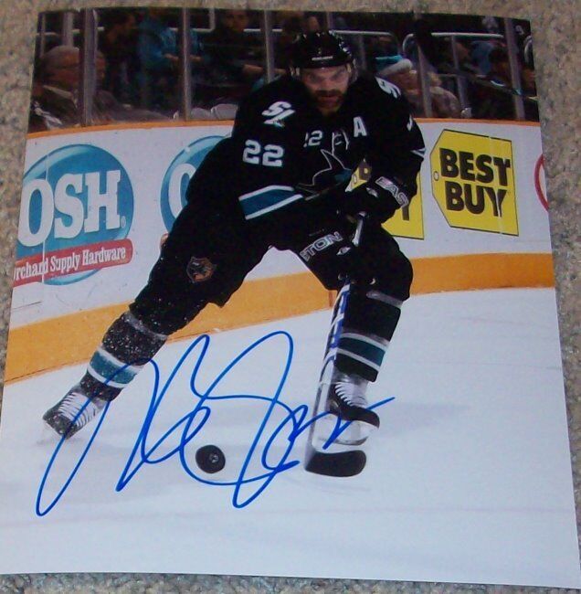 DAN BOYLE SIGNED AUTOGRAPH SAN JOSE SHARKS 8x10 Photo Poster painting C w/PROOF