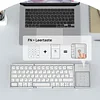 Wireless Keyboard Bluetooth Portable Touchpad Suitable For Computer Notebooks, Apple IPad Silent