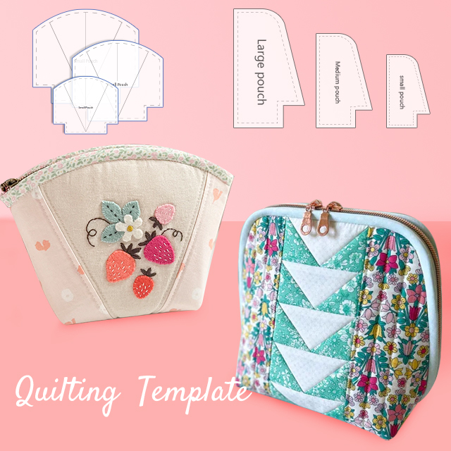 Cute Pouch Template 2 PCS Set