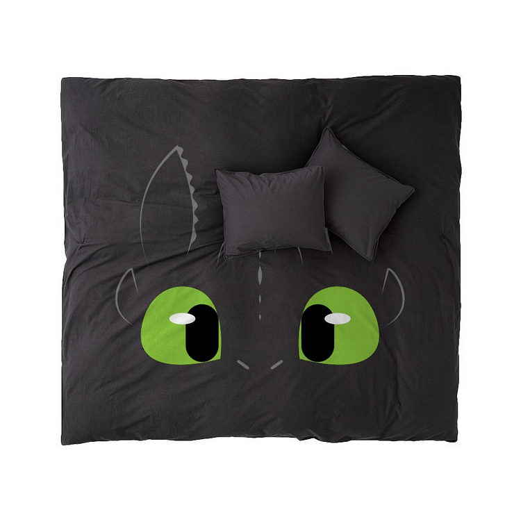Toothless, How to Train Your Dragon Duvet Cover Set