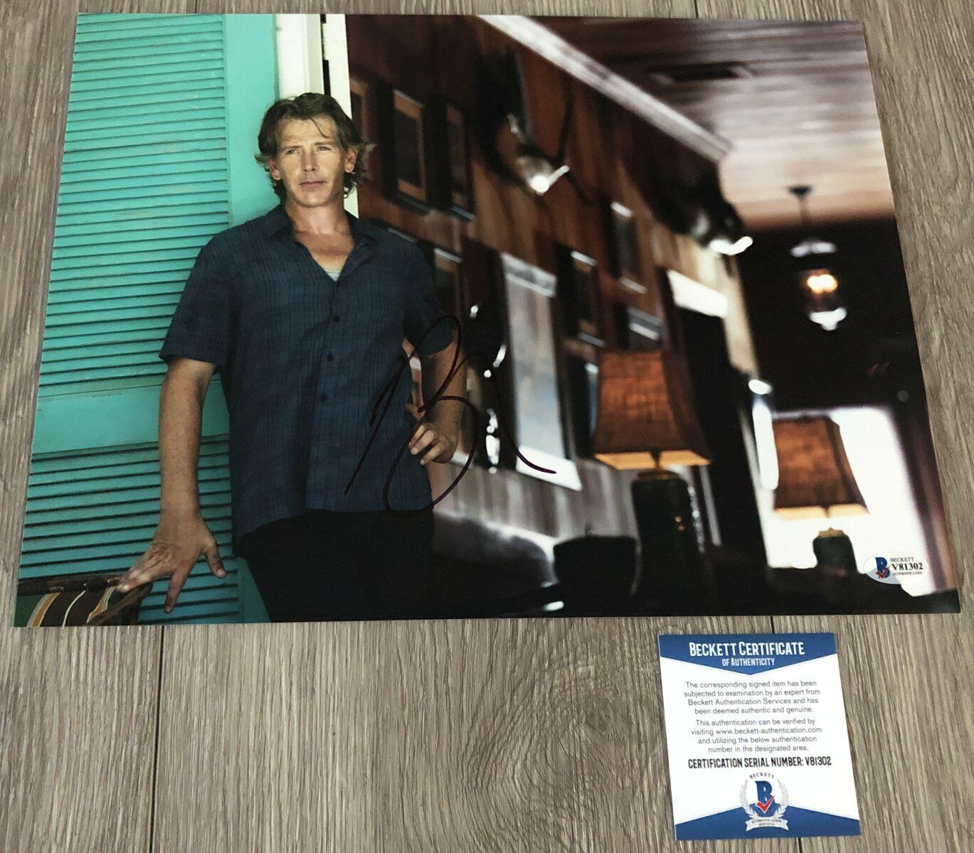 BEN MENDELSOHN SIGNED BLOODLINE STAR WARS 11x14 Photo Poster painting w/EXACT PROOF BECKETT COA