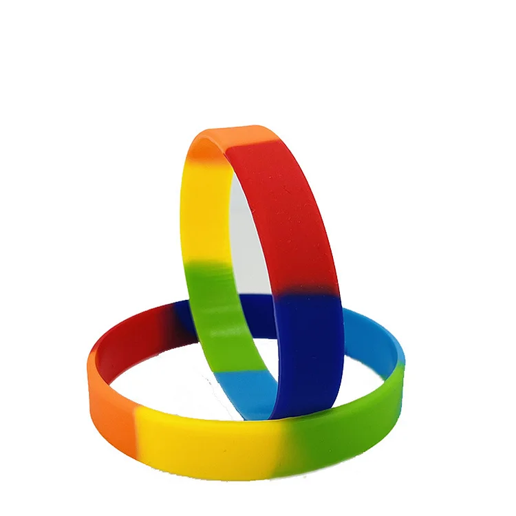 30 pcs of LGBT Pride Month Silicone Handbands  Weloveplugs