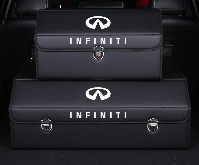 Car Trunk Leather Storage Box