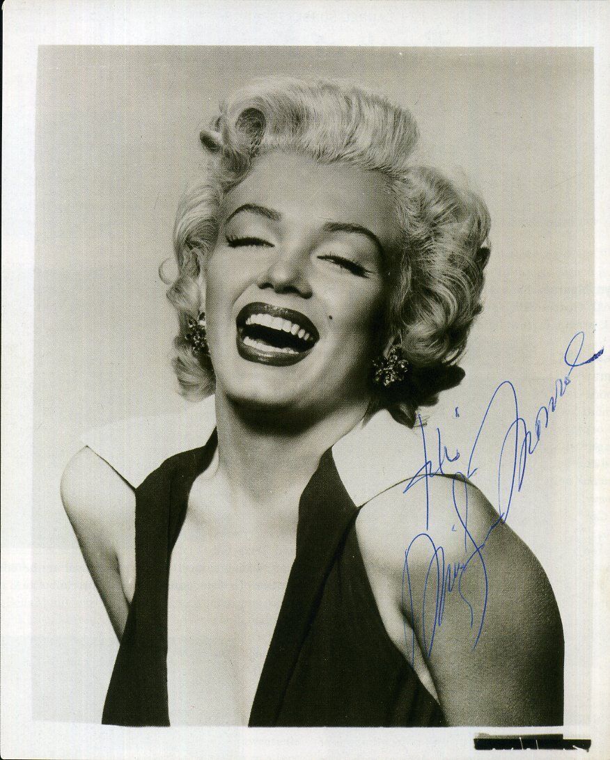 MARILYN MONROE Stunning Signed Photo Poster paintinggraph - Film Actress - preprint