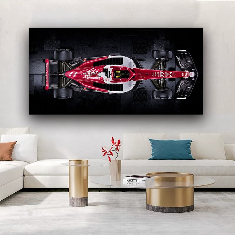 Alfa Romeo  Formula 1 Canvas Wall Art