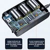 128W 7-in-1 Car Charger Splitter 12-24V PD30W QC3.0 Charge Independent Switches