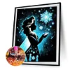 Diamond Painting -DIY Round Drill Snowflake Fairy(50X60CM)