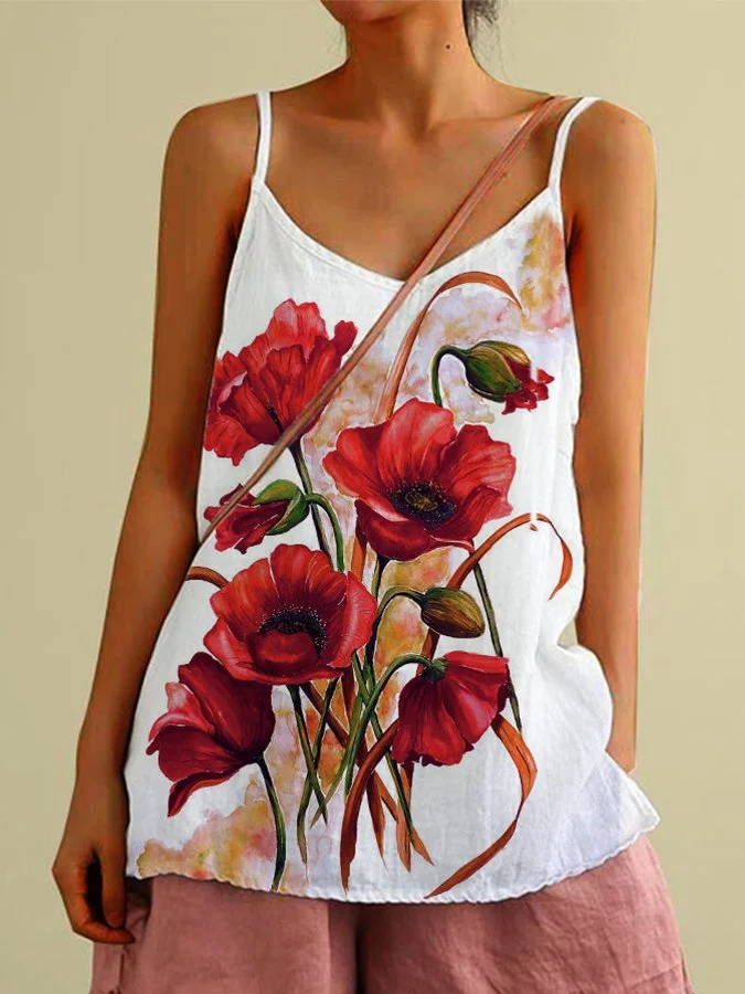 Women's Floral Print Camisole