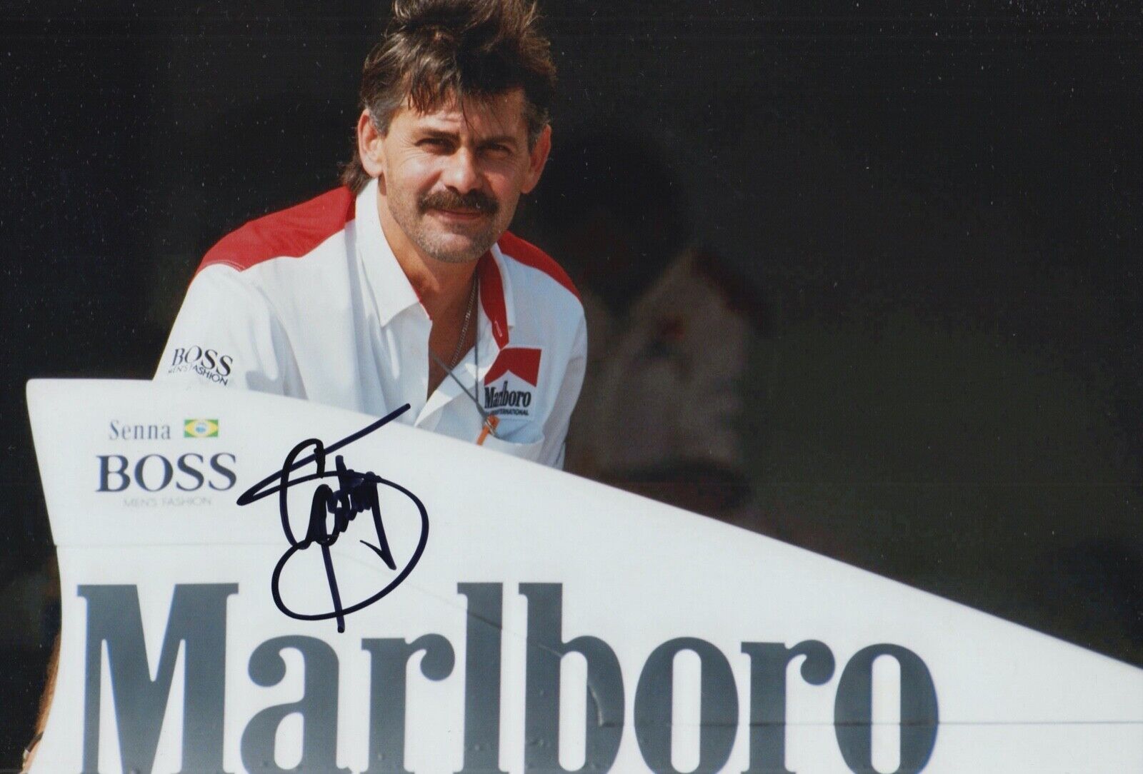 Gordon Murray Hand Signed 12x8 Photo Poster painting McLaren Formula 1 Autograph - Senna 1