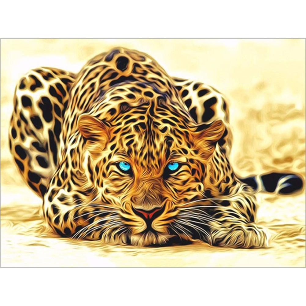 

Leopard - Round Drill Diamond Painting - 20*25CM, 501 Original