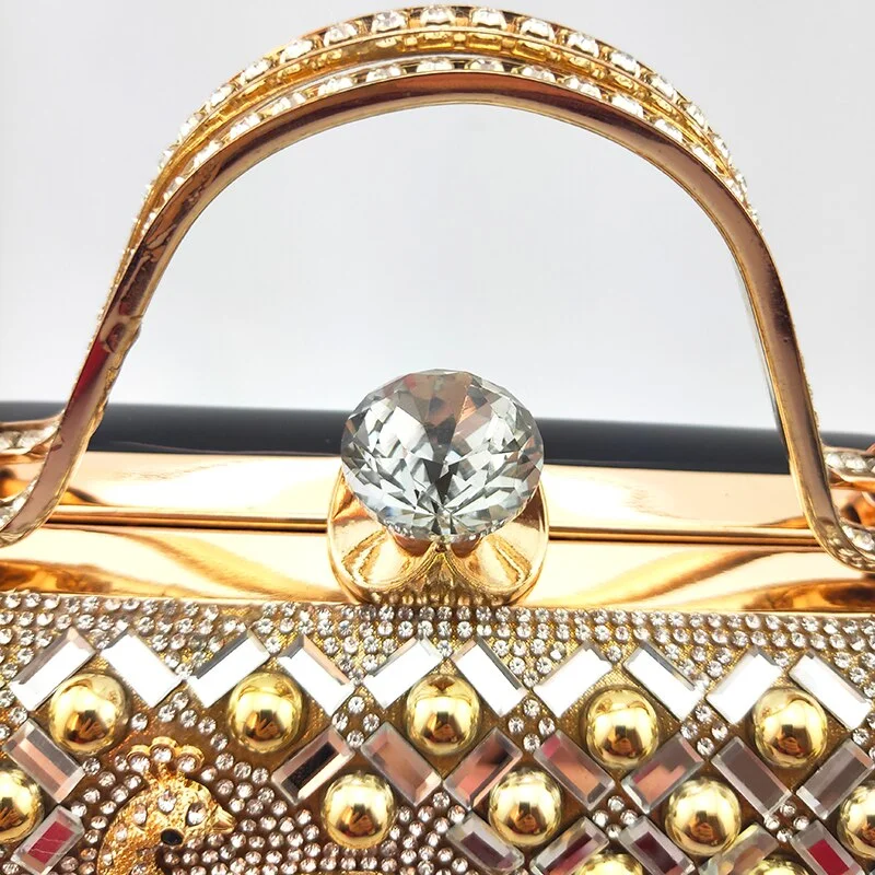 Pretty Italian Women Shoes and Bag Set with Shinning Crystal 2021 Summer High Quality Afrian Lady Shoes and Bag Set for Party