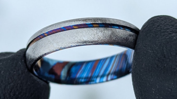 High end custom ring