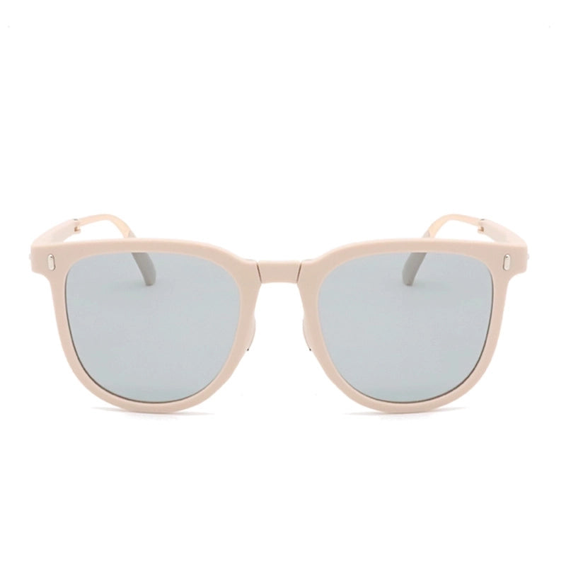 Elegant Basic Minimalist Pc Oval Frame Full Frame Men’s Sunglasses