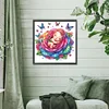 Diamond Painting-DIY Crystal Rhinestone Rose Child